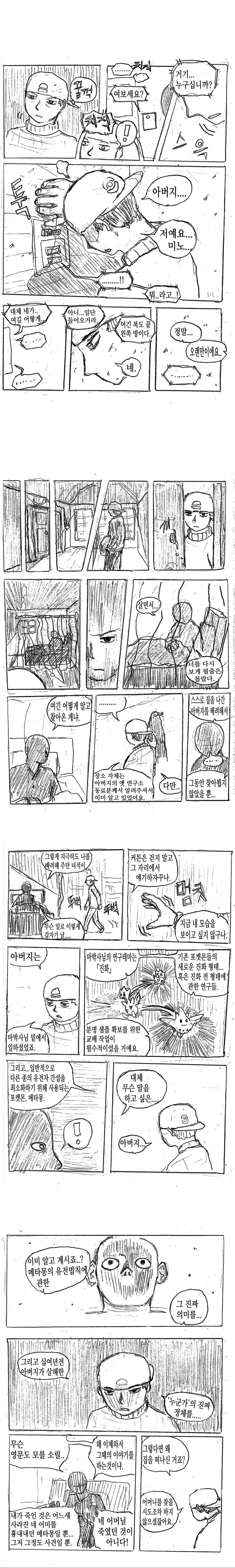 (스압)메타몽에 대한 고찰 만화 - 이미지 23