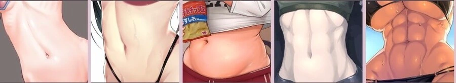 [ㅇㅎ] 5가지 맛 복부