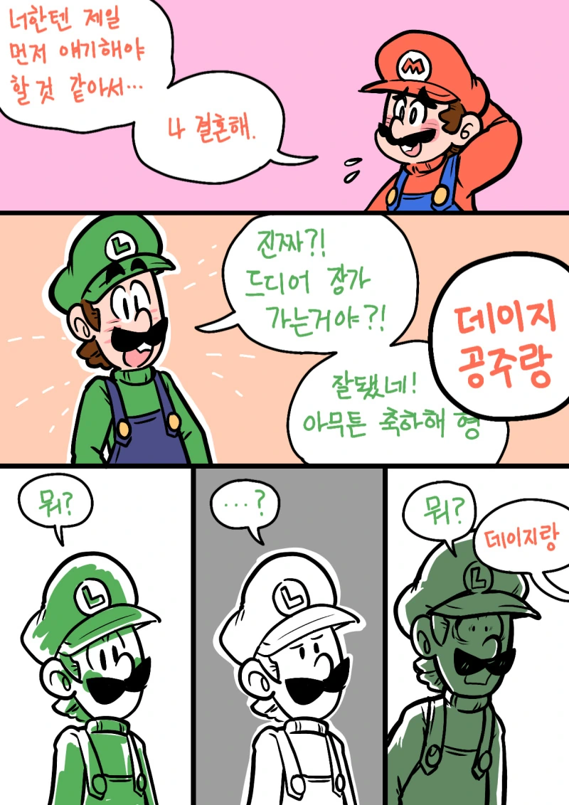 마리오가 그녀를 구한지 30주년이 된 만화