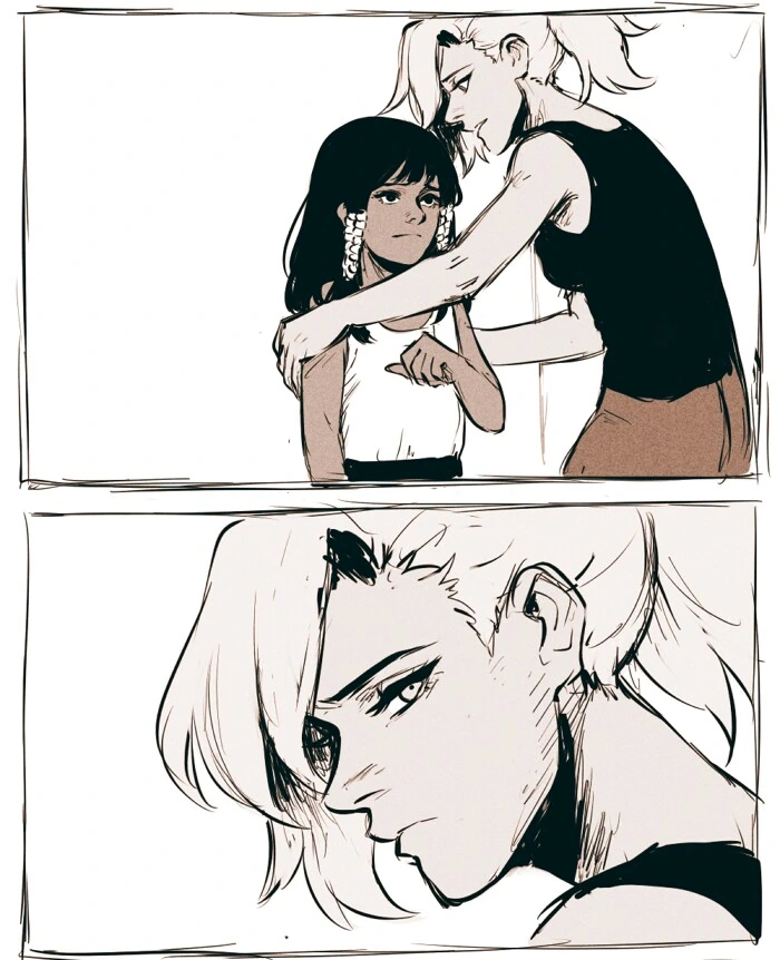 ㅎㅂ)오버워치 어린 파라와 맥크리 만화.manhwa - 이미지 4