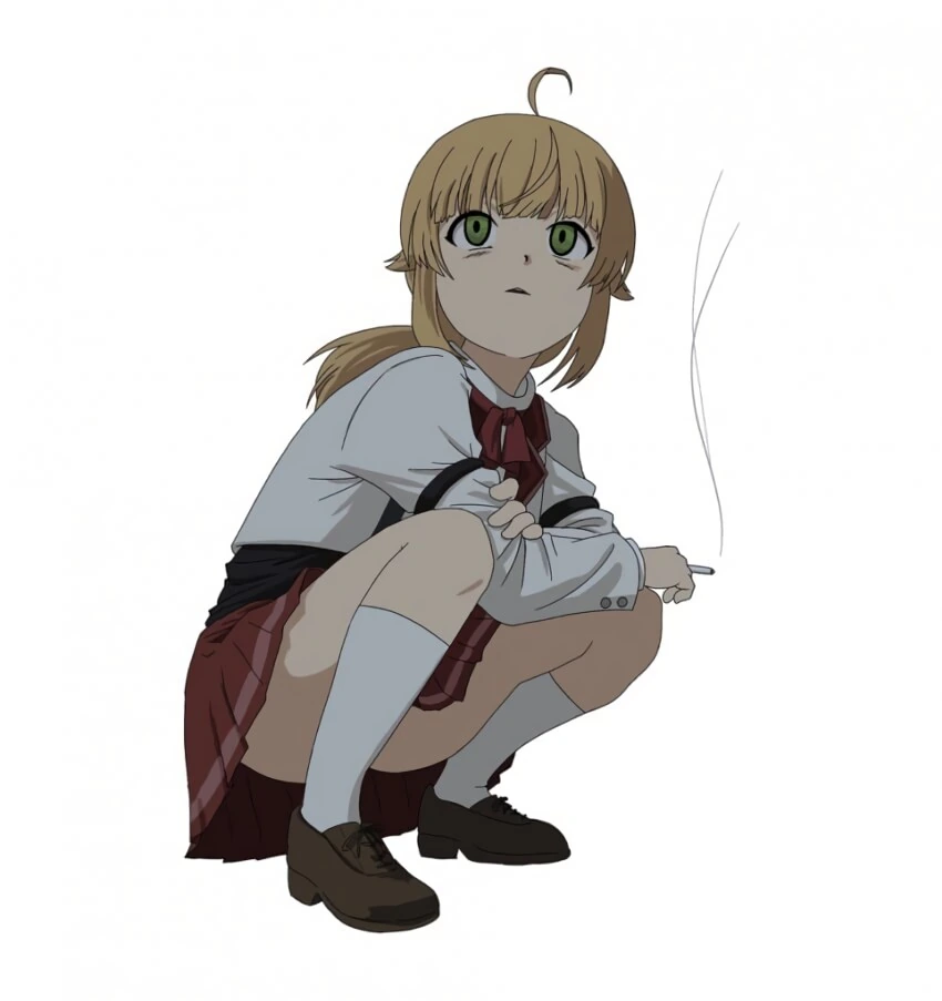 금발 ㄹㄹ 흡연.manga - 이미지 2