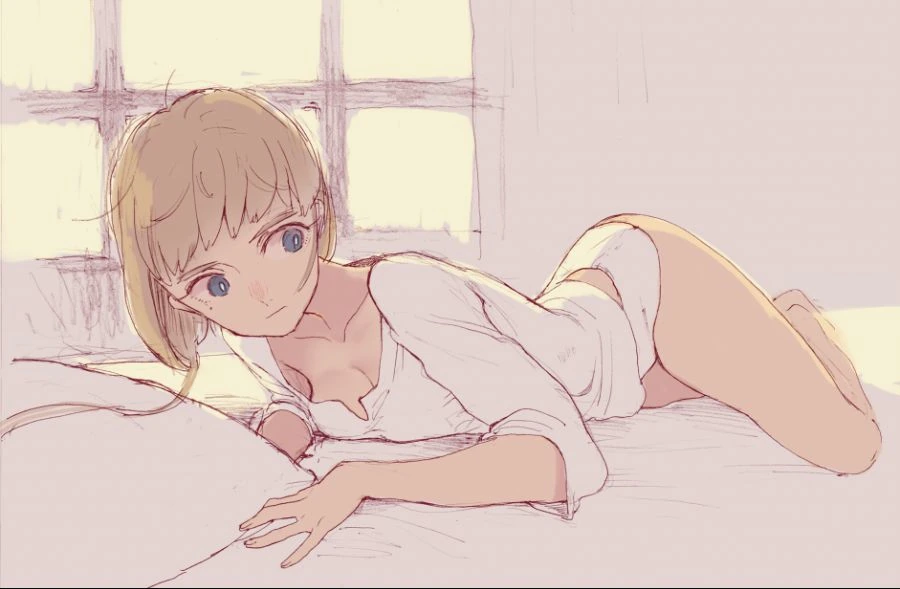 (ㅇㅎ)상의만 입고 하의는 벗은 짤이 너무 좋은 거 있죠.manga