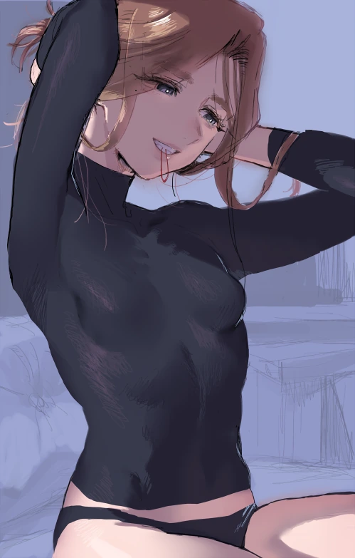 (ㅇㅎ)상의만 입고 하의는 벗은 짤이 너무 좋은 거 있죠.manga - 이미지 2