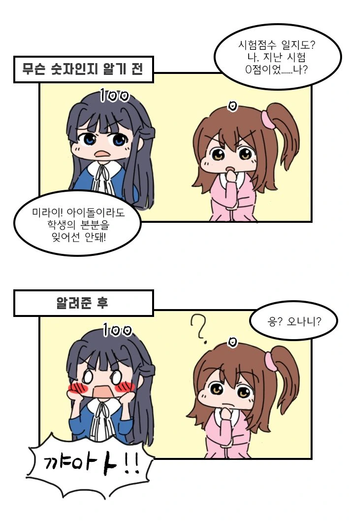 @)아이돌머리위에 숫자가뜨는 manga - 이미지 3