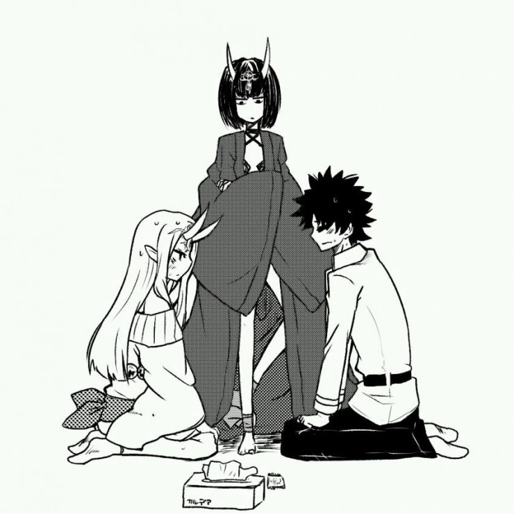 [fgo]이바라키와 첫날밤 보내는 만화 - 이미지 3