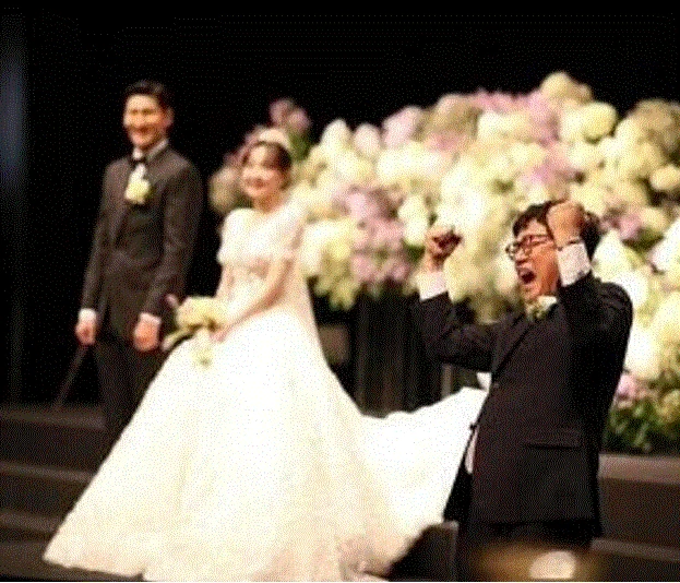 이경규의 딸 결혼식 환호짤 보고 생각나는 만화.manwha