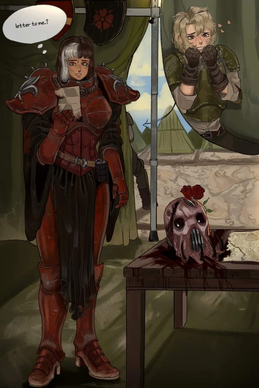 워햄40K)전투수녀님에게 반한 가드맨 만화 시리즈.manga - 이미지 7