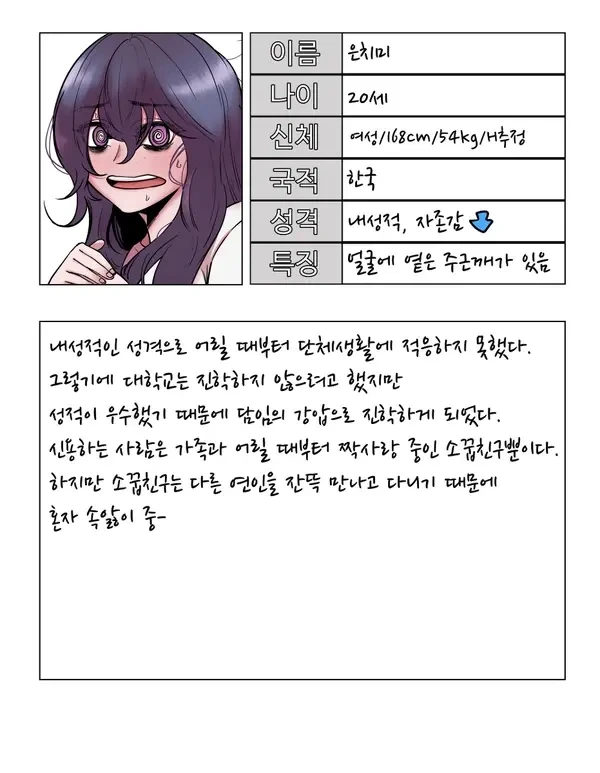 음침녀를 집에 부른 만화.manhwa - 이미지 5