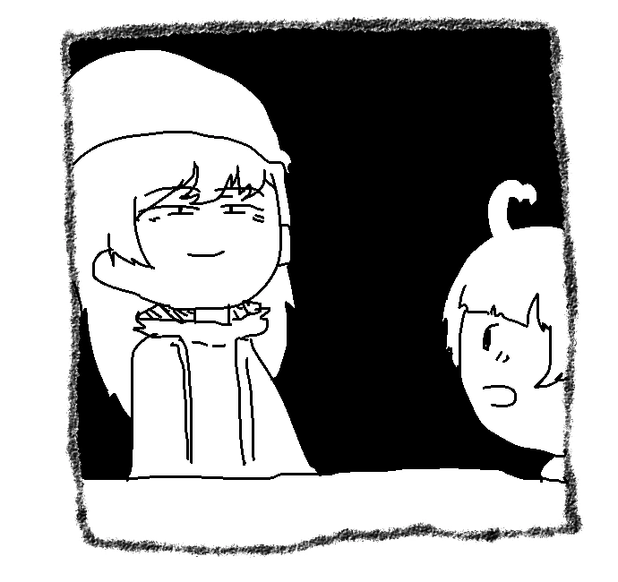 딸기케이크를 먹는 만화 - 이미지 3