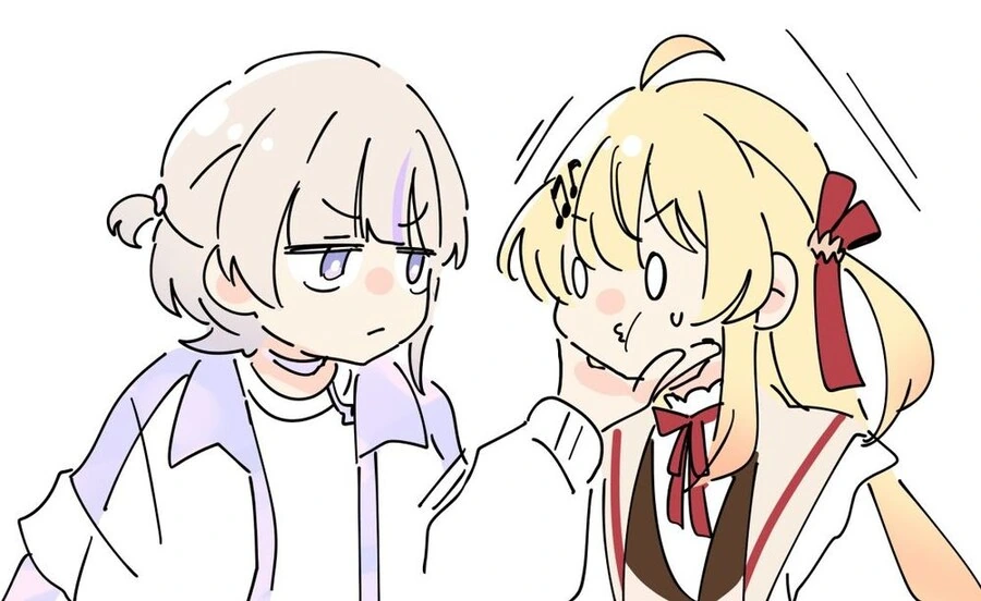 버튜버)카나데 나쁜입 막아버리는 하디몌.comic - 이미지 2