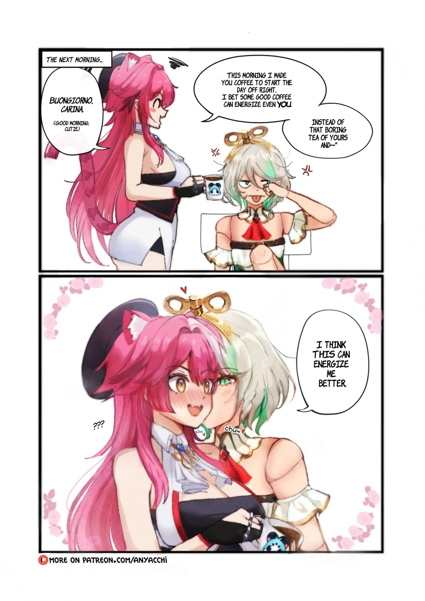 버튜버)커피랑 차 배틀하는 리오라와 씨씨.comic - 이미지 5