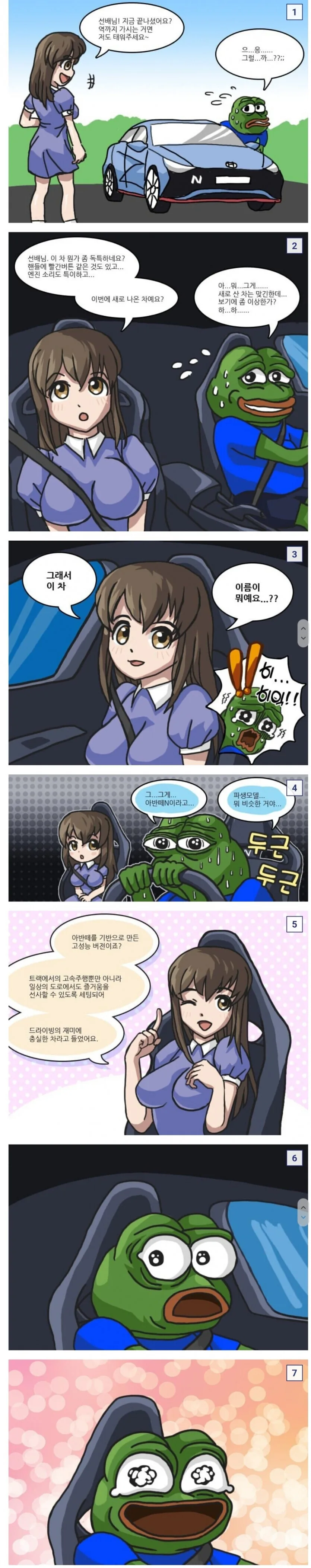 아반떼 N 만화 해피엔딩 버전.manga