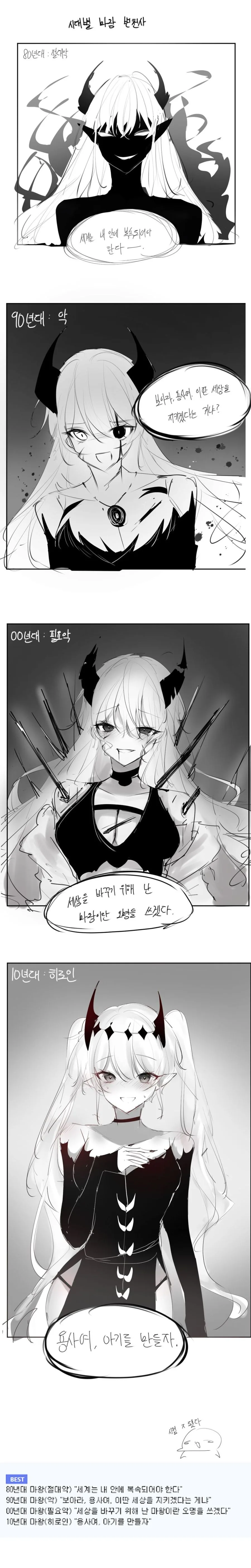 시대별 마왕 변천사.manwha