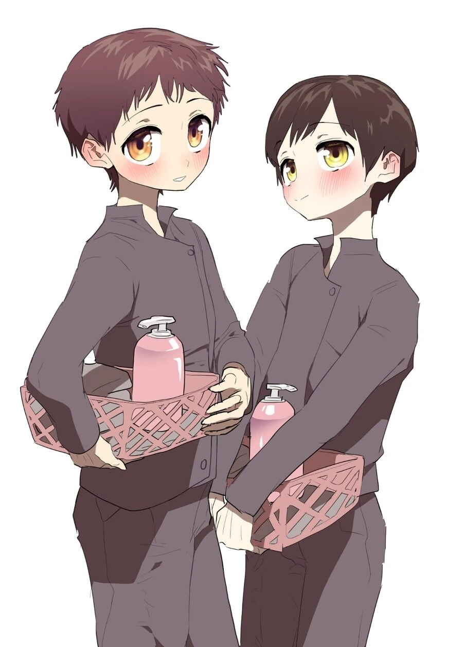 단백질 마사지 받는 만화