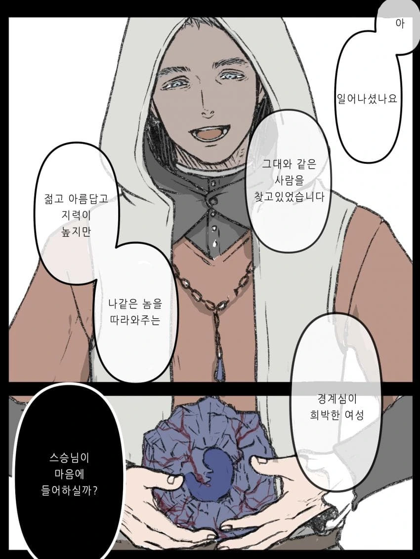 엘든링)셀렌 스승님 되돌리는 만화 - 이미지 3