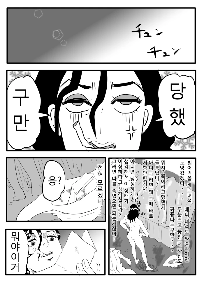 폴아웃) 여자 배달부가 베니랑 한판 하는 만화 - 이미지 15
