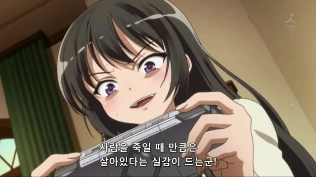 게임을 즐기는 미소녀 - 이미지 2