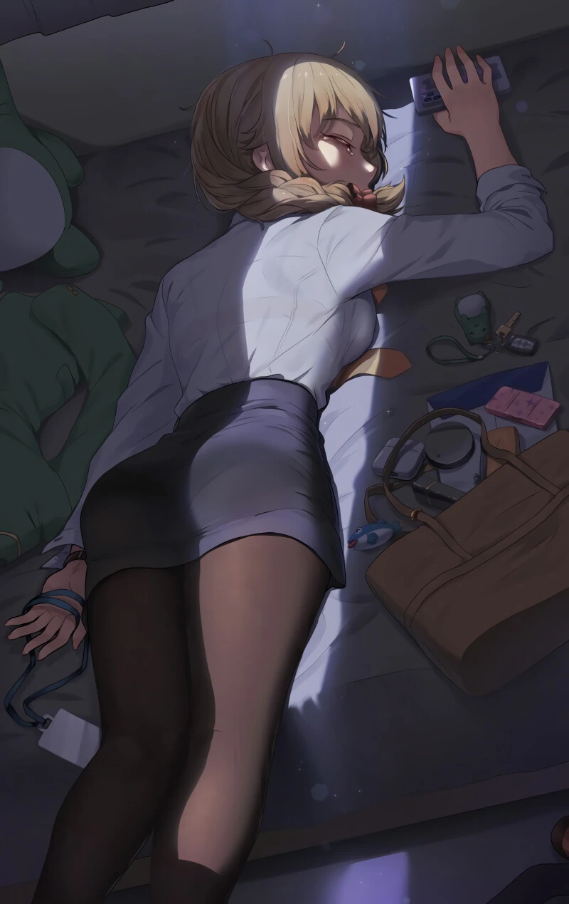 @) 열심히 일하는 누나.Manhwa - 이미지 12