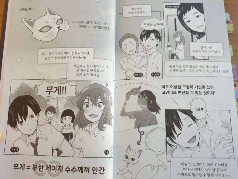 울고 싶은 나는 고양이 가면을 쓴다 - 꽃의 망령 (요루시카) - 이미지 2