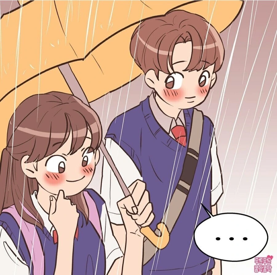 여학생이 짝사랑하는 반장이랑 같이 하교하는.manwha - 이미지 6