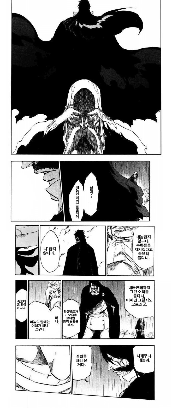 블리치) 이치고가 슈테른릿터였을 때의 천년혈전.manga