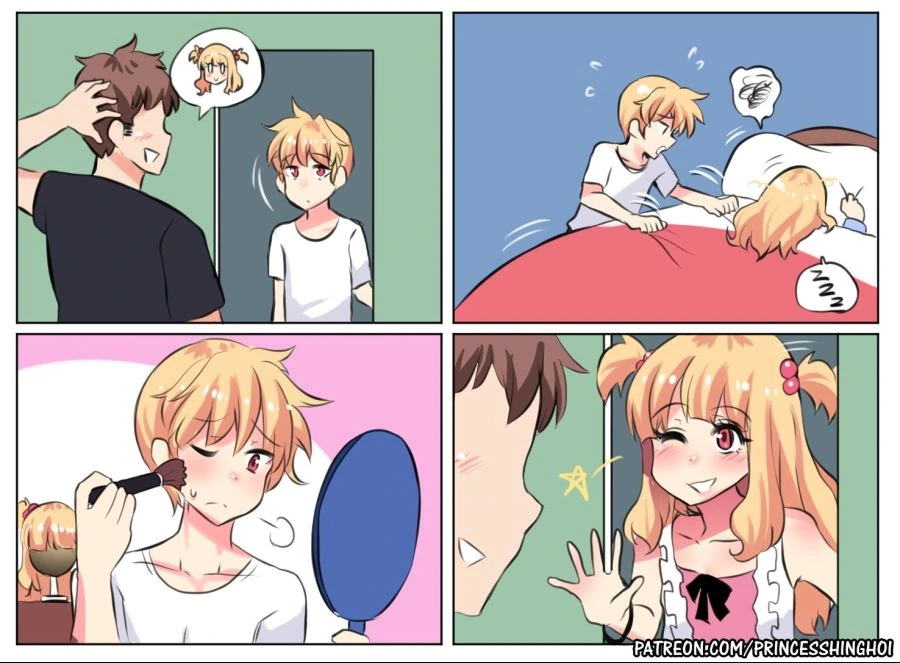 피곤한 여동생을 대신해서 일해주는 착한 오빠 만화.manwha