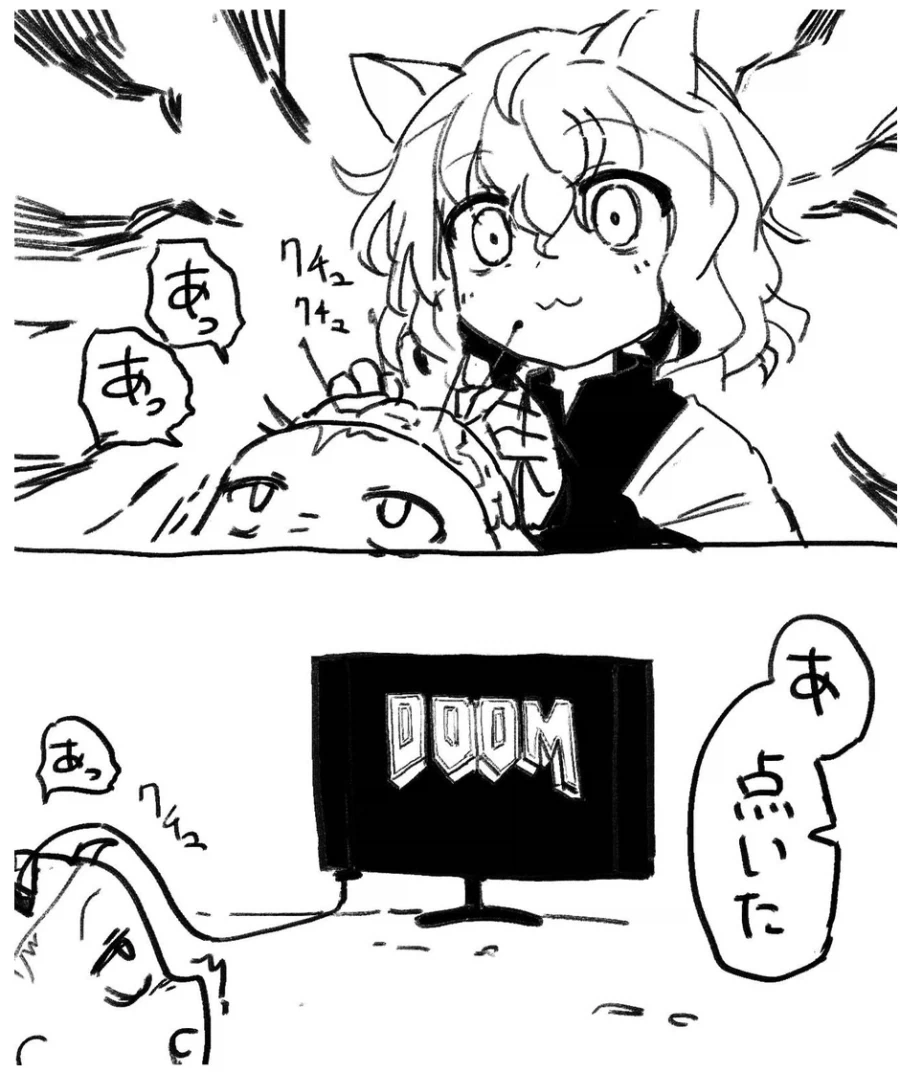 헌터×헌터) □□로 DOOM 돌리는 manhwa