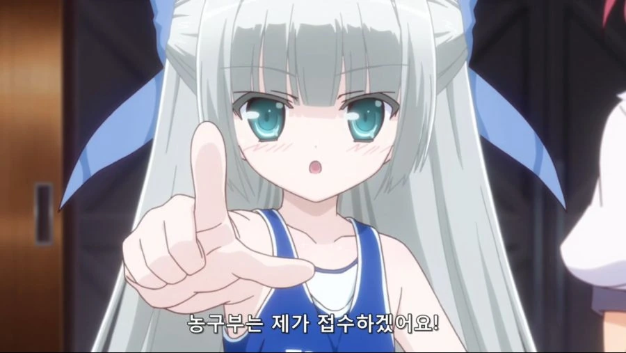 승부를 원하는 미소녀