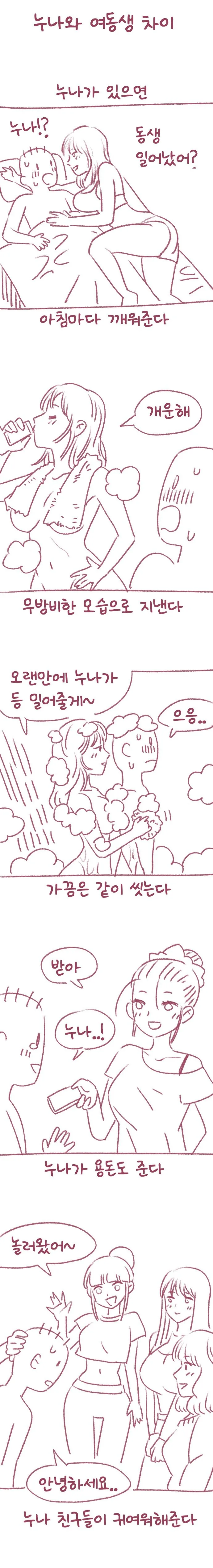 친누나 만화
