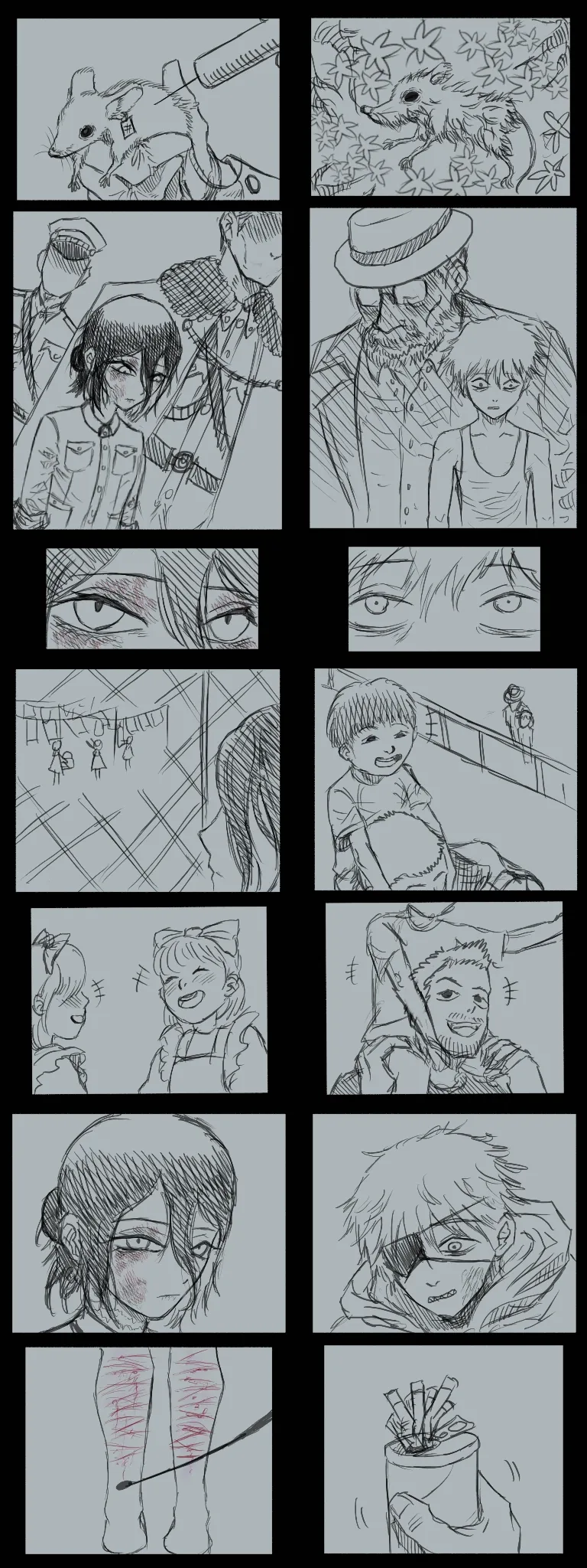 체인소맨) 도시 쥐와 시골 쥐 이야기 .manhwa
