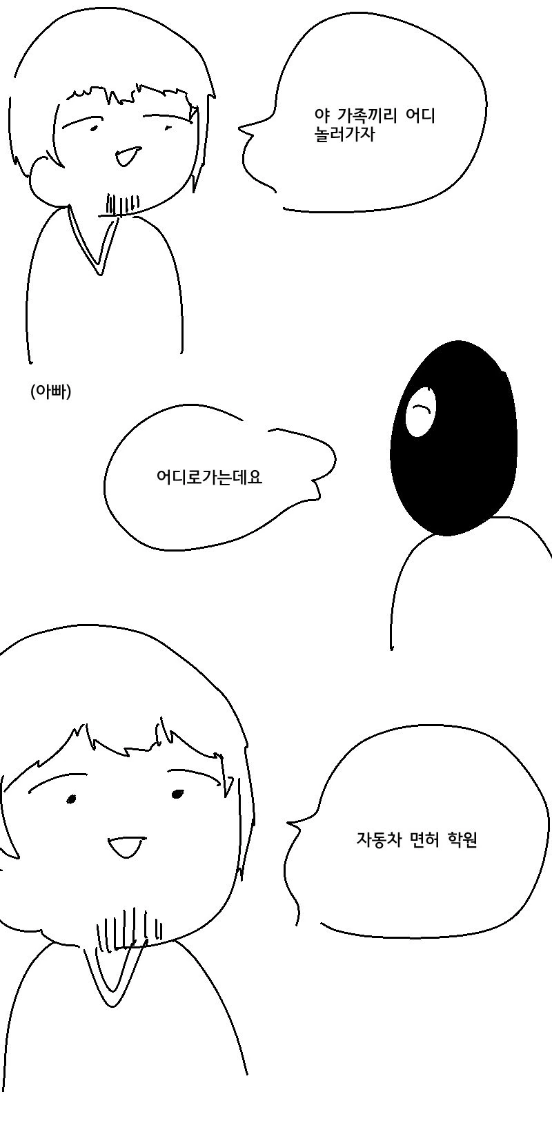 운전면허 따는 만화