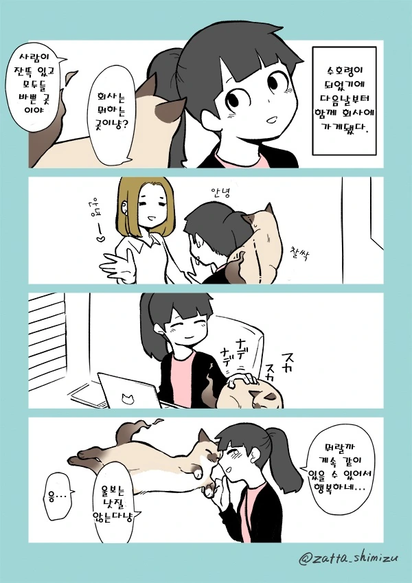 17년을 함께한 고앵이가 무지개 다리를 건너버린 만화 - 이미지 4