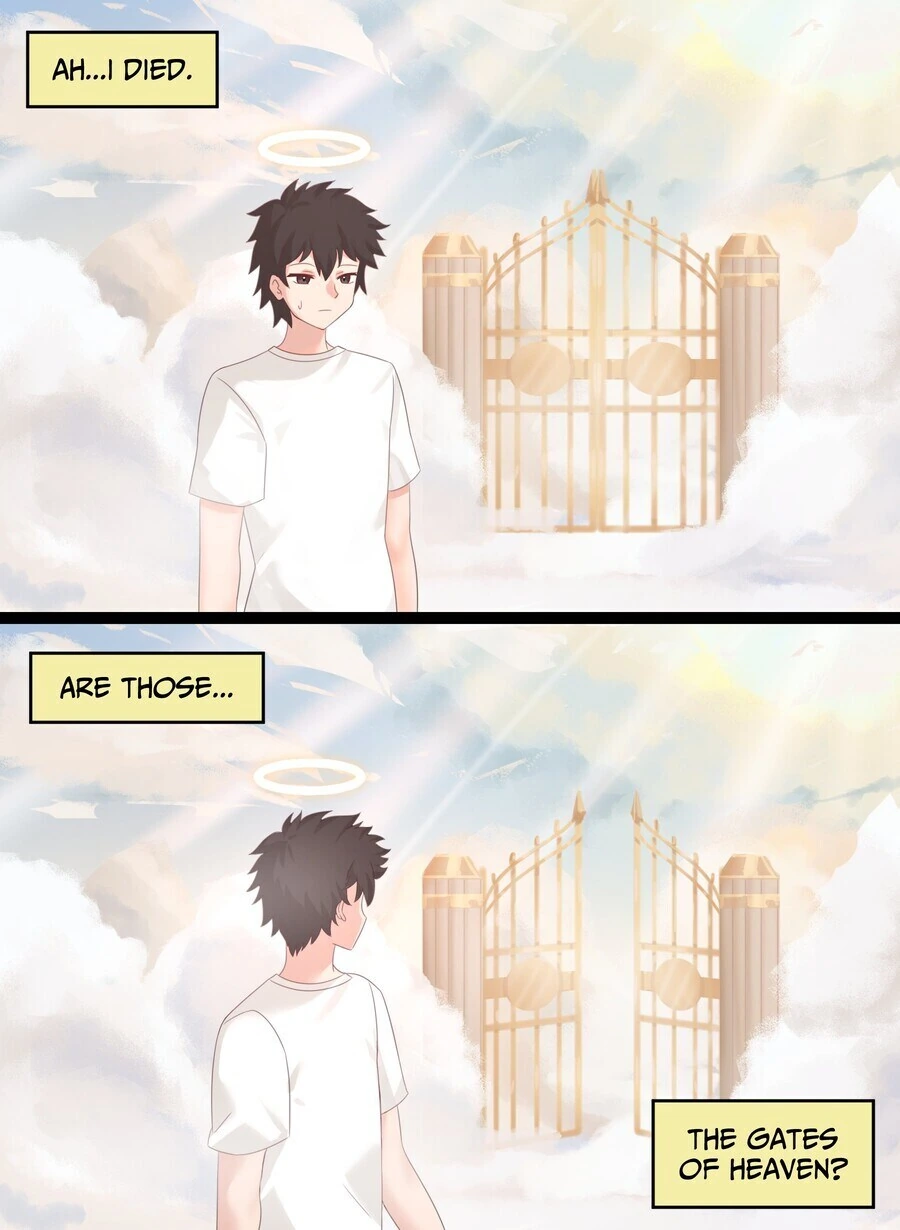 착하게 살아서 천국에 가니 천사가 마중나온 만화.manhwa