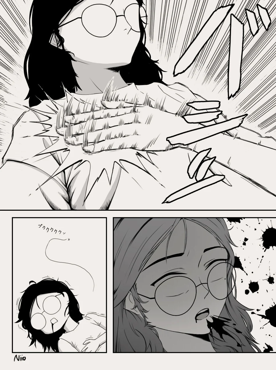 모기때문에 죽는 만화 - 이미지 2