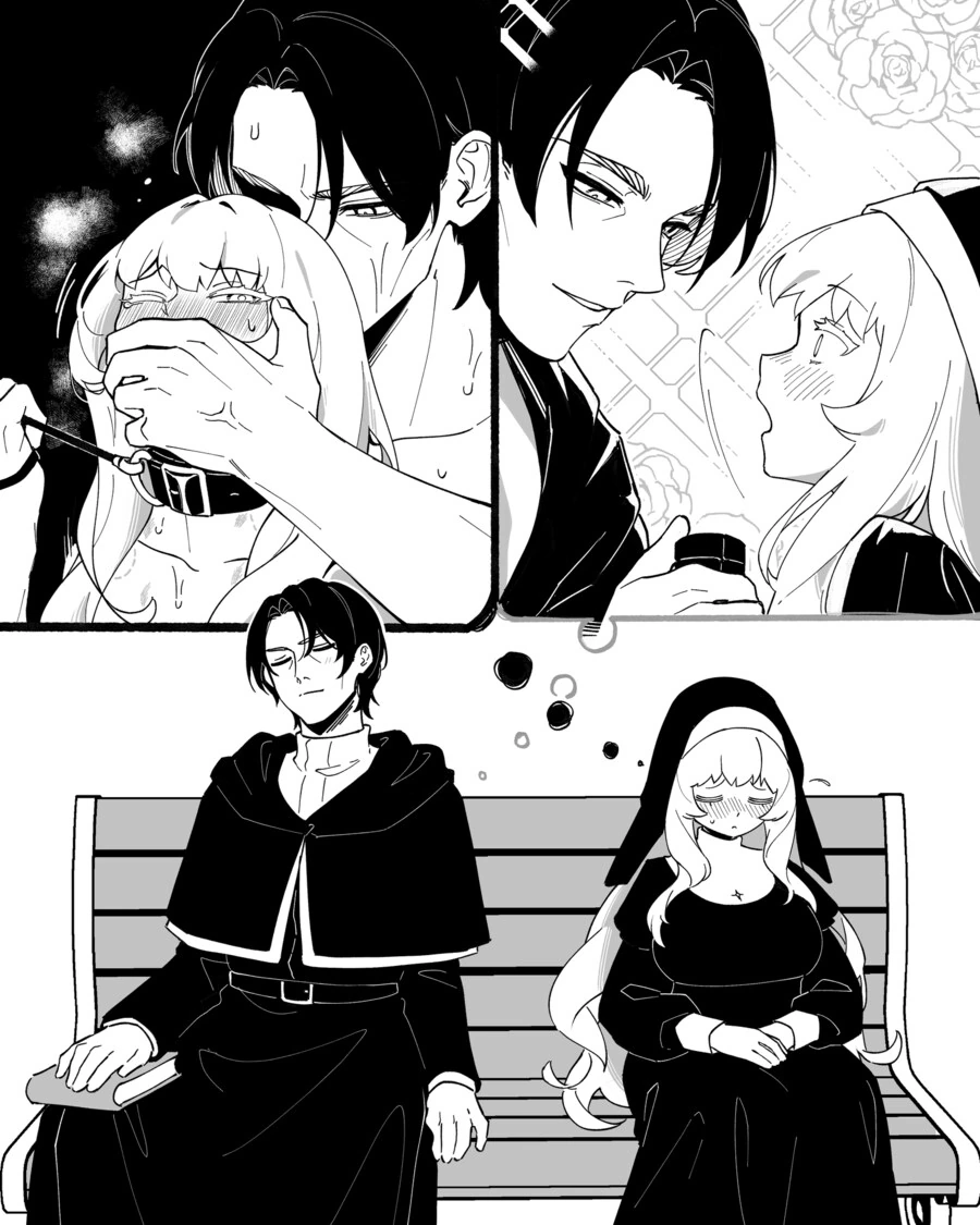 수녀님이 망상하는.manhwa