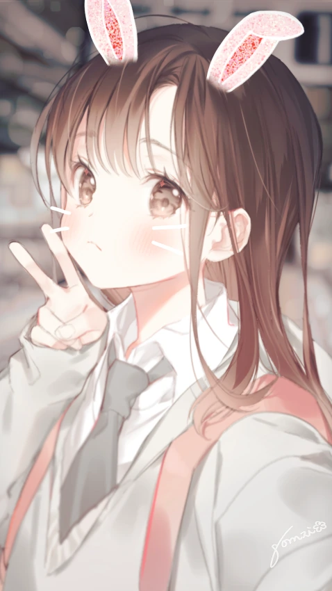 꽁냥대는 기여운 여자애.Manga