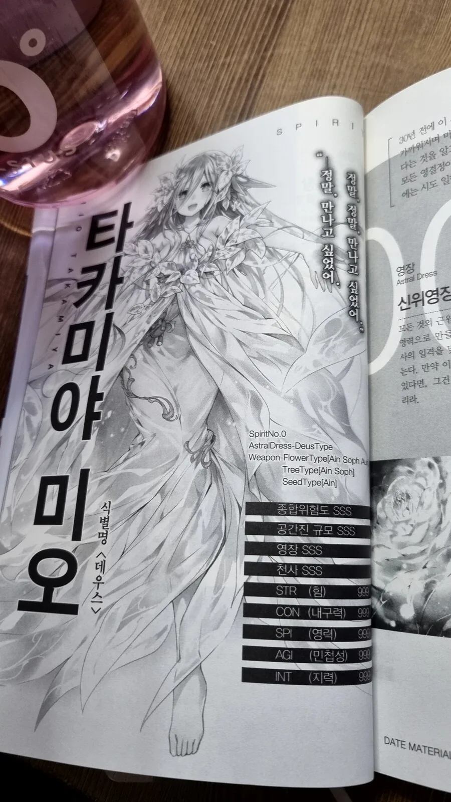 데어라)시원의 정령 소개