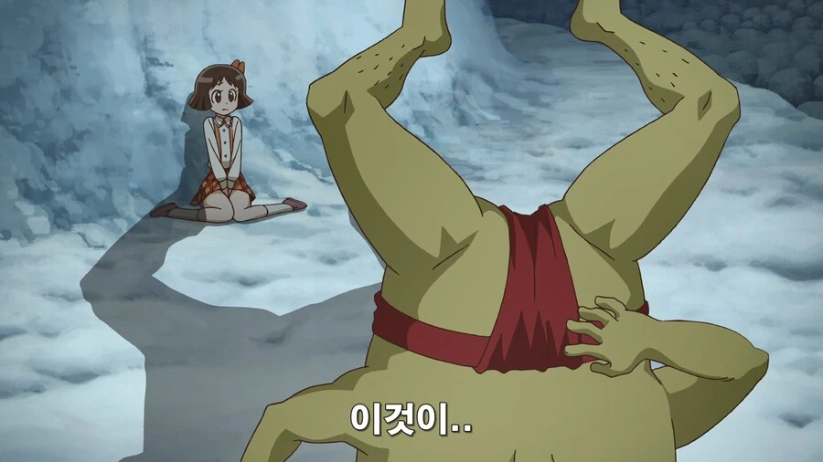 ㄱㅊ모양 뿔달린 요괴랑 싸우는 만화 - 이미지 13
