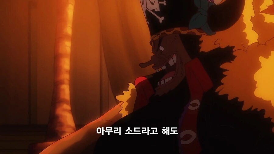 원피스]단순무식하게 생긴 티치의 반전매력