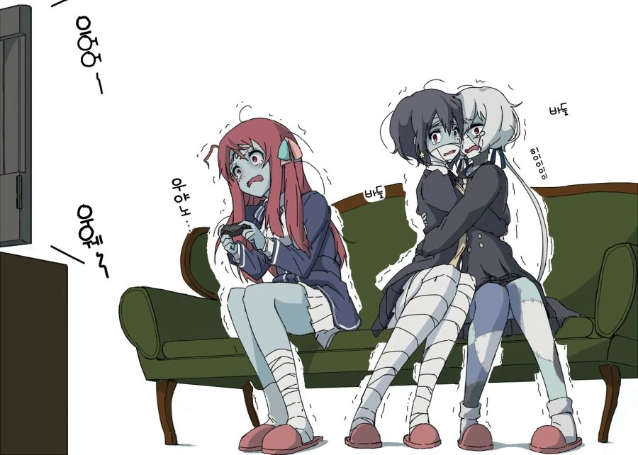 좀비랜드사가) 좀비게임하는 좀비.manga