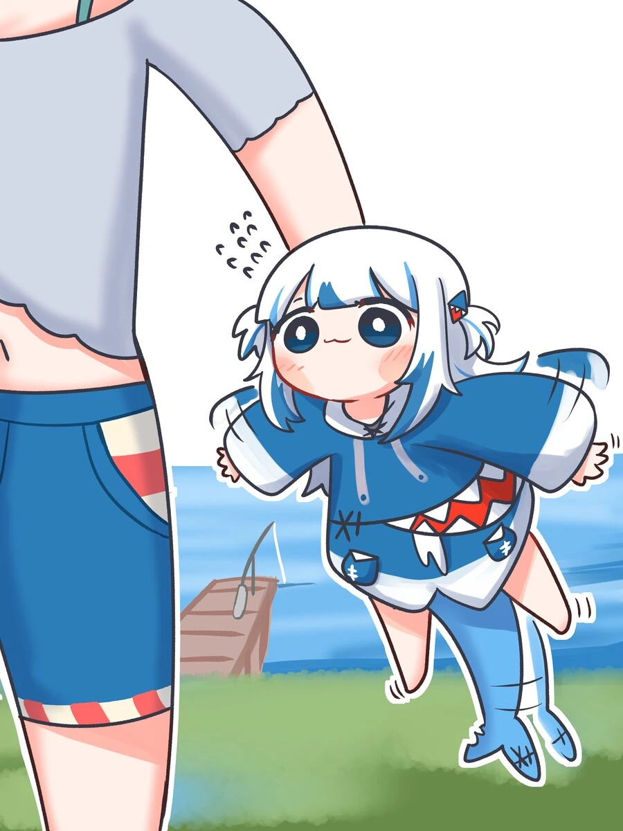 버튜버) 구라를 사랑하는 작가님의 2주년 축전 그림.manga - 이미지 8