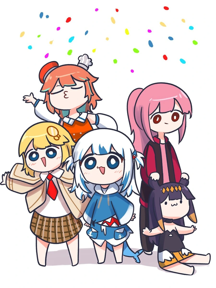 버튜버) 구라를 사랑하는 작가님의 2주년 축전 그림.manga - 이미지 9
