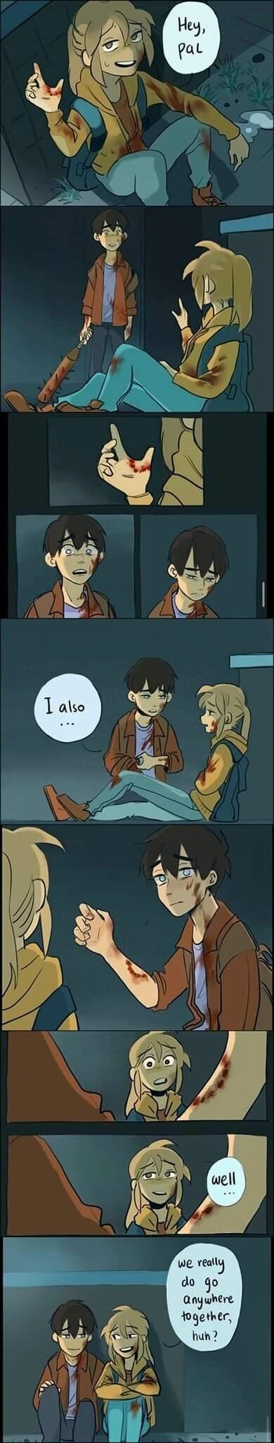 좀비 아포칼립스 소꿉친구 순애 만화.manga
