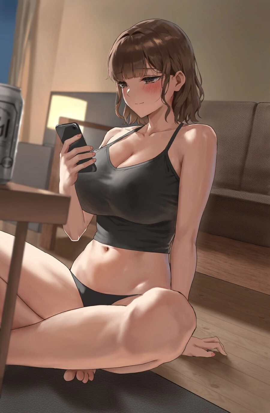 탐스러운 아가방덮개살을 자랑하능 눈나