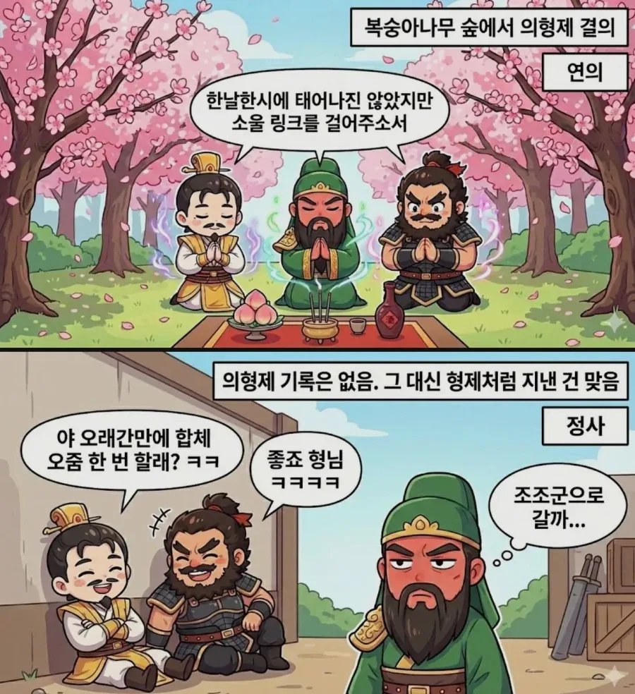 만화로 보는 삼국지 연의 VS 정사.JPG