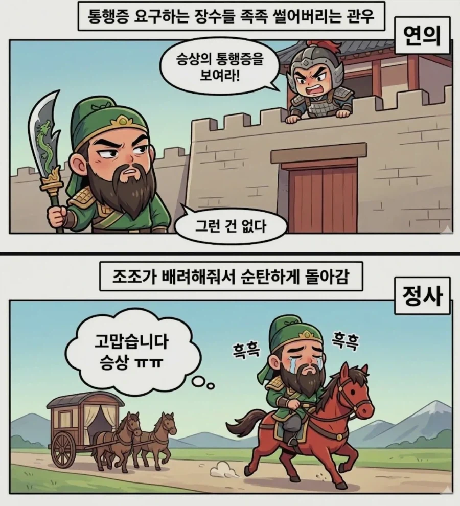 만화로 보는 삼국지 연의 VS 정사.JPG - 이미지 3