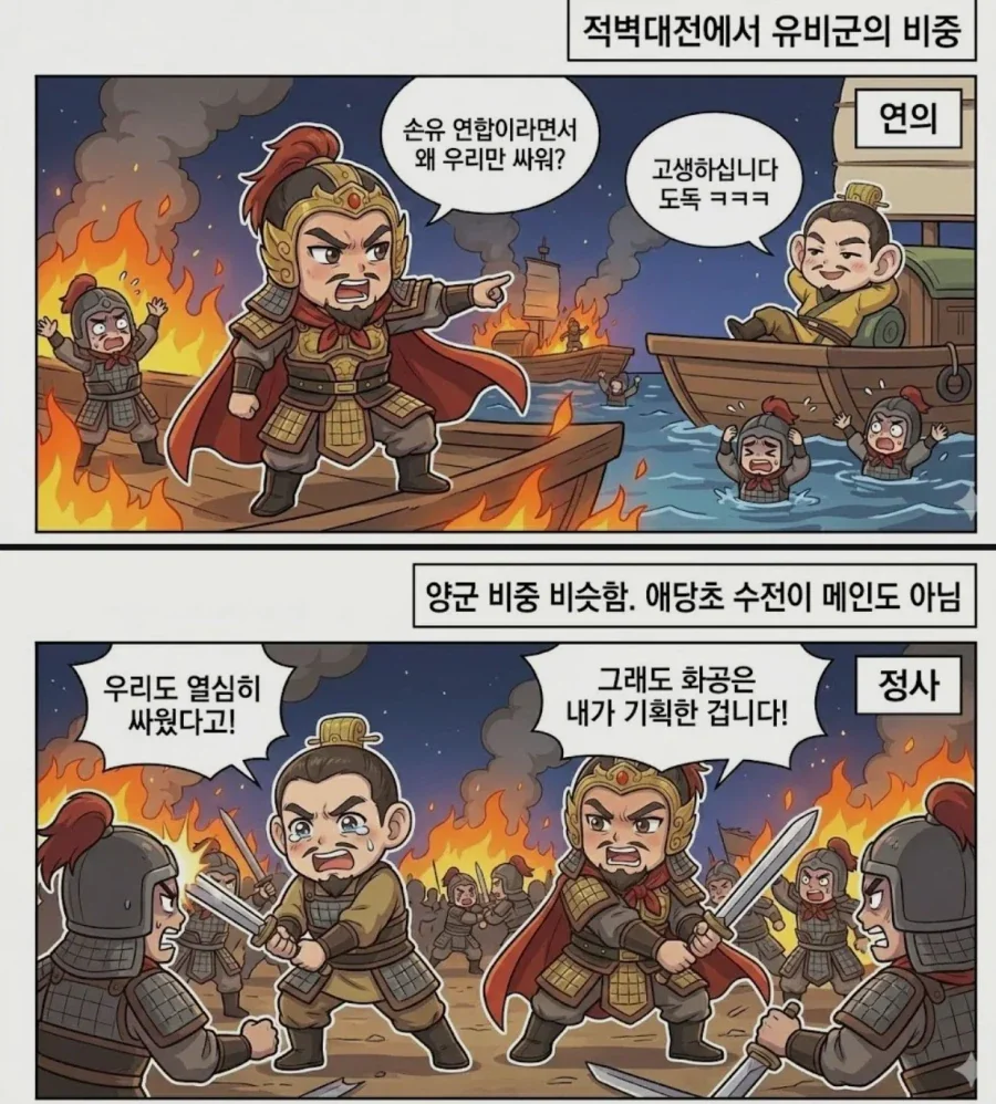만화로 보는 삼국지 연의 VS 정사.JPG - 이미지 7
