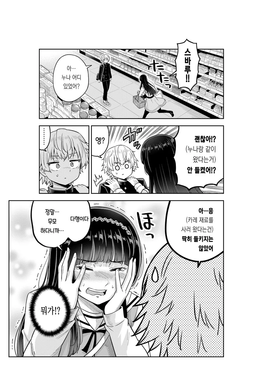 여고생 누나가 사춘기 남동생을 이해해주려는 만화.MANGA - 이미지 15