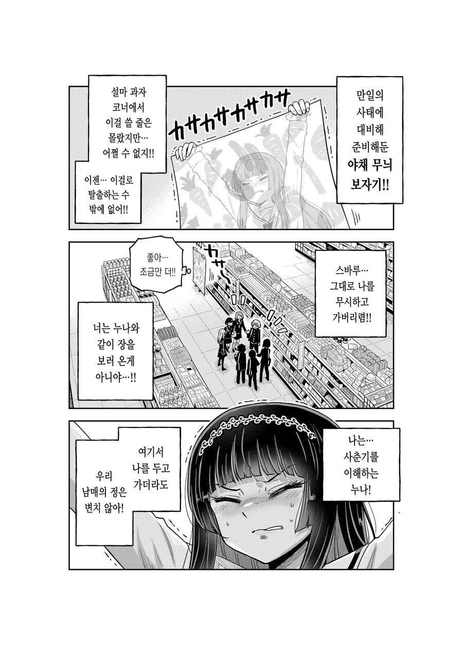 여고생 누나가 사춘기 남동생을 이해해주려는 만화.MANGA - 이미지 22