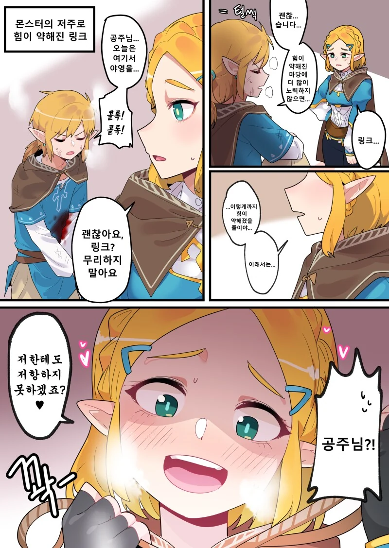 ㅂㅈ난 젤다공주 만화